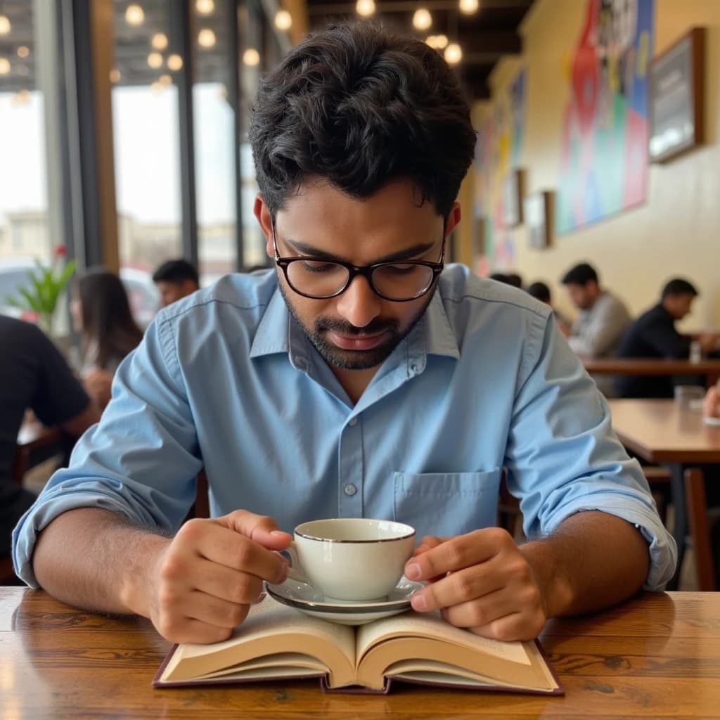Cozy Café Enthusiast